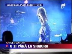 Inca 500 de bilete la concertul Shakirei