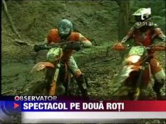 Spectacol pe doua roti in inima muntilor