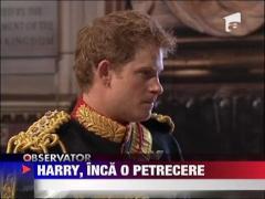 Printul Harry, dependent de petreceri