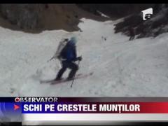 Schi pe crestele muntilor