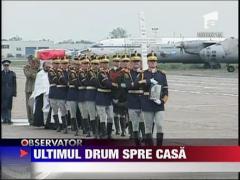 Ultimul drum spre casa pentru sublocotenentul C. Lixandru