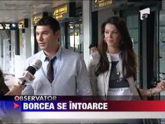 Cristi Borcea si-a adus iubita acasa