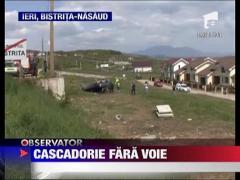 Cascadorie fara voie din cauza alcoolului