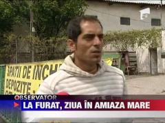 Furt si scandal la drumul mare langa Bucuresti