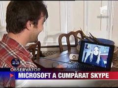 Microsoft a cumparat Skype