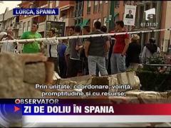 Zi de doliu in Spania