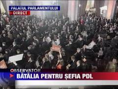 Batalia pentru sefia PDL