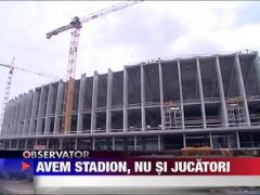 Michel Platini: "Aveti stadion, nu si jucatori"