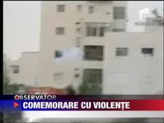 Comemorari cu violente