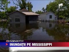 Apele fluviului Mississippi ameninta New Orleans