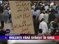 Violente fara sfarsit in Siria