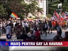 Mars pentru gay la Havana
