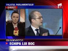 Echipa lui Emil Boc