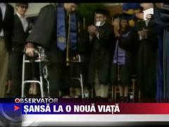 Dupa 4 ani de paralizie, merge din nou