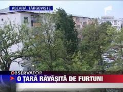 Romania, ravasita de furtuni
