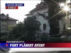 Un hot a dat spargerea anului in Piatra Neamt