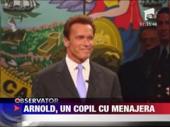 Schwarzenegger are un copil nelegitim cu menajera!