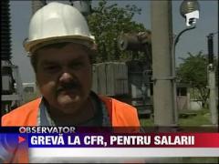 3000 de angajati CFR, in greva spontana