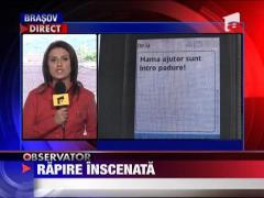 O fetita de 13 ani si-a inscenat rapirea