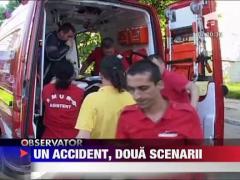 Un accident, doua scenarii