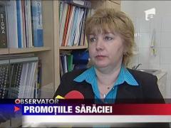 Promotiile saraciei