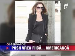 Victoria Beckham vrea ca fiica ei sa fie cetatean american