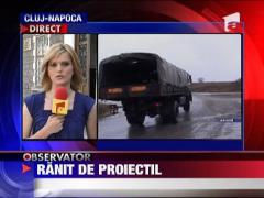 Subofiter ranit dupa ce a pus pe foc un proiectil