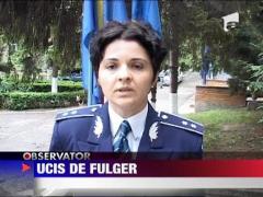 Cioban ucis de fulger in Dambovita