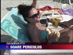 Soare periculos la mare