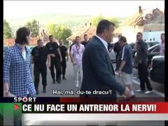 Olaroiu a fost la un pas de bataie la Cluj!