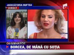 Mihaela si Cristi Borcea au mers impreuna la judecatorie