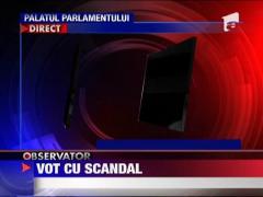 Scandal in Parlament pe legea care disponibilizeaza 10 mii de politisti