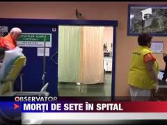 Morti de sete in spitalele din Marea Britanie