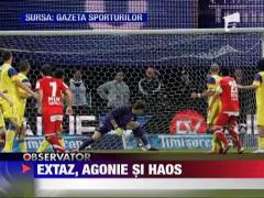 Extaz pentru ros-albastrii, agonie pentru "caini"