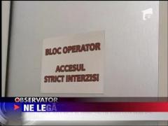 Sibiu: Pacientii sunt legati de pat din lipsa de personal