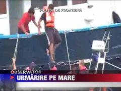 Urmarire ca in filme pe mare