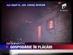 Gospodarie mistuita de flacari
