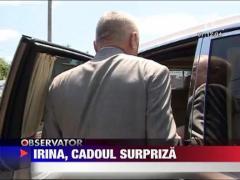 Irina, cadou surpriza pentru Irinel