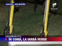 De la iarba verde, in coma la spital