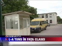 Elev de 10 ani umilit in fata colegilor de invatatoare