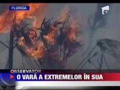 Incendiu devastator in Florida