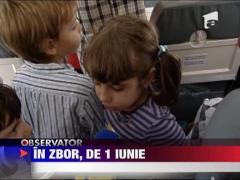 In zbor, de 1 Iunie