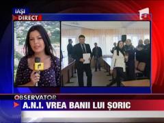 A.N.I. vrea banii lui Soric