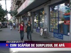 Cum scapam de surplusul de apa?