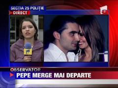 Pepe da explicatii politistilor