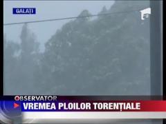 Vremea ploilor torentiale