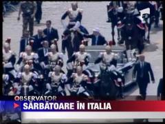 Italienii au celebrat cu fast cei 150 de ani de la unificarea tarii