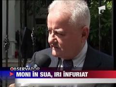 Monica a plecat din nou in America