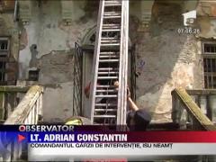 Conac boieresc in flacari