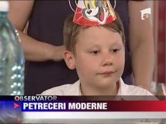 Petreceri moderne pentru copii